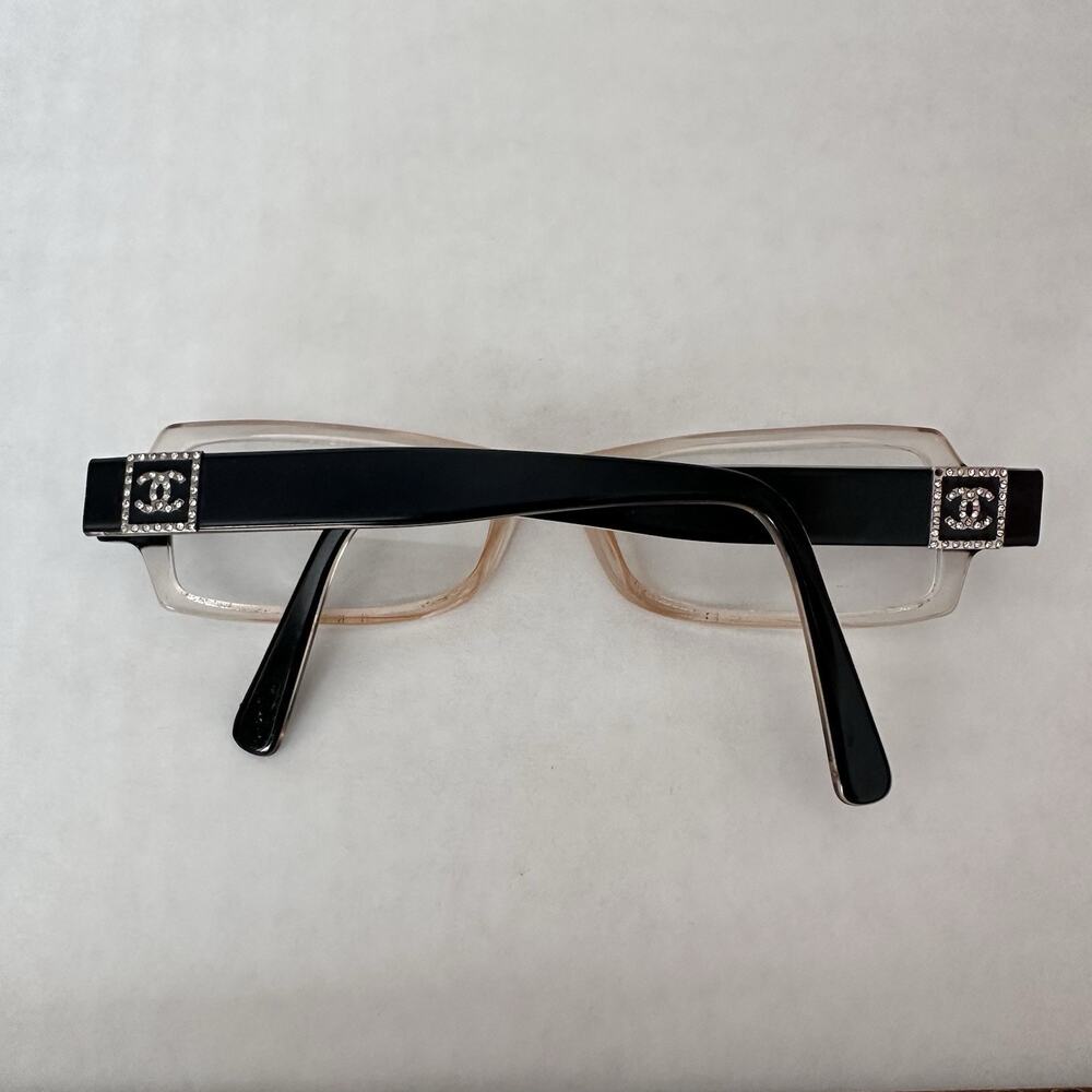 Chanel 3064-B C569 Limited Edition Swarovski Crystal 135 Eyeglasses Frames Only - Picture 2 of 11